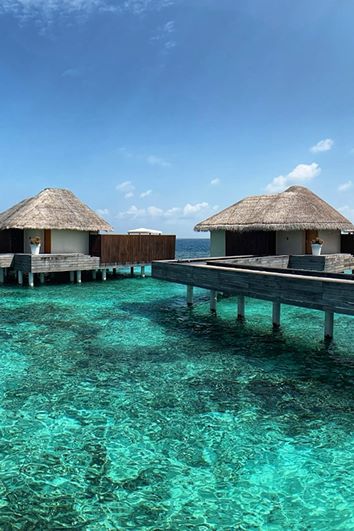 Sunset in the mountains