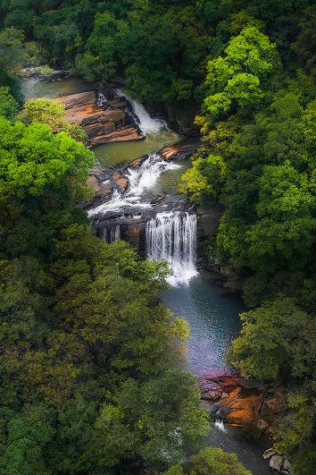 Sunset in the mountains